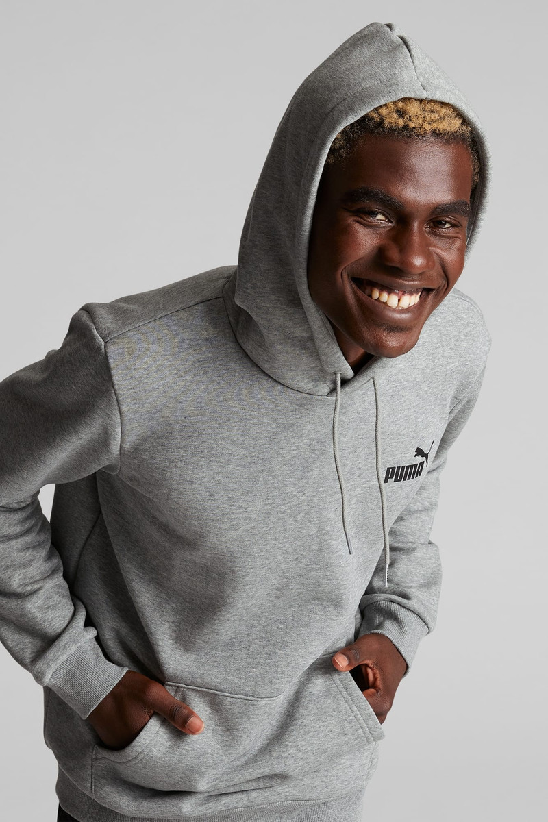PUMA Essentials Small Logo Men's Hoodie outlook