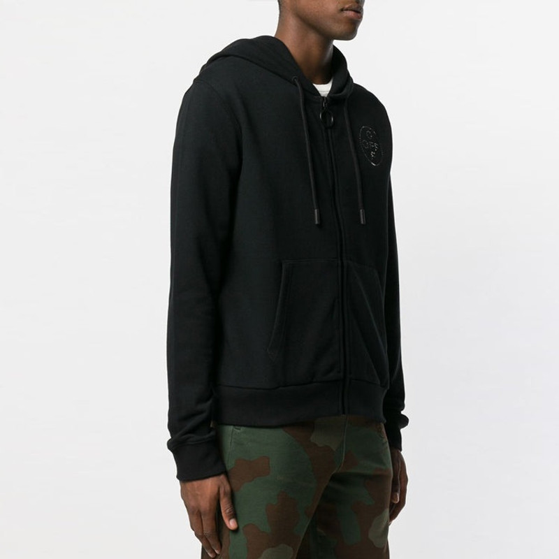 Off-White OFF-WHITE SS19 Embellished Logo Hooded Jacket OMBE001R190030101008 outlook