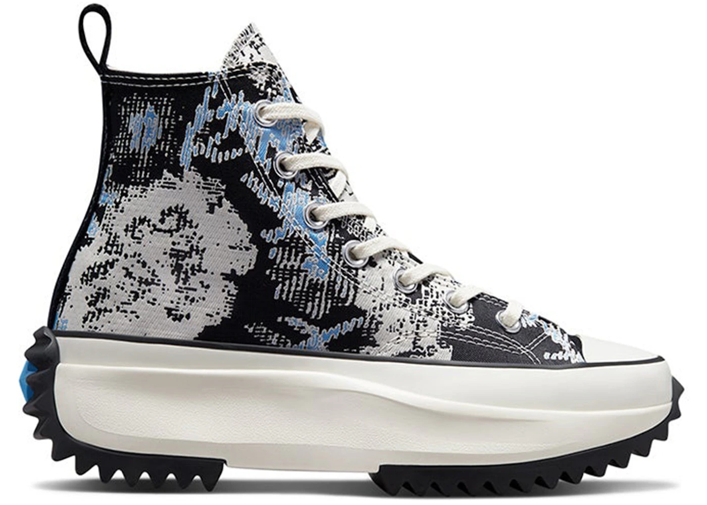 Converse Run Star Hike Hi Floral Fusion University Blue - 1