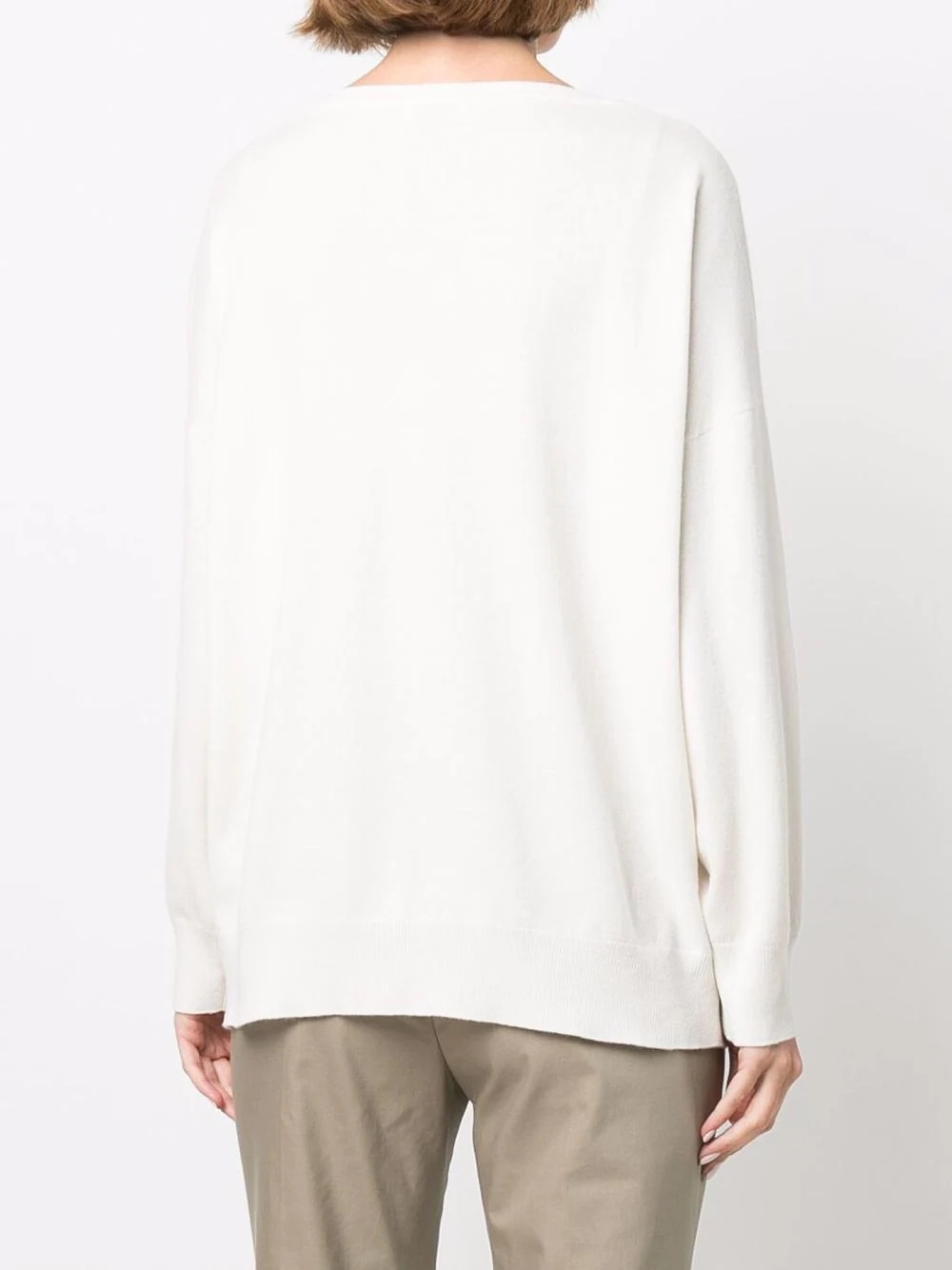 round-neck cashmere jumper - 4