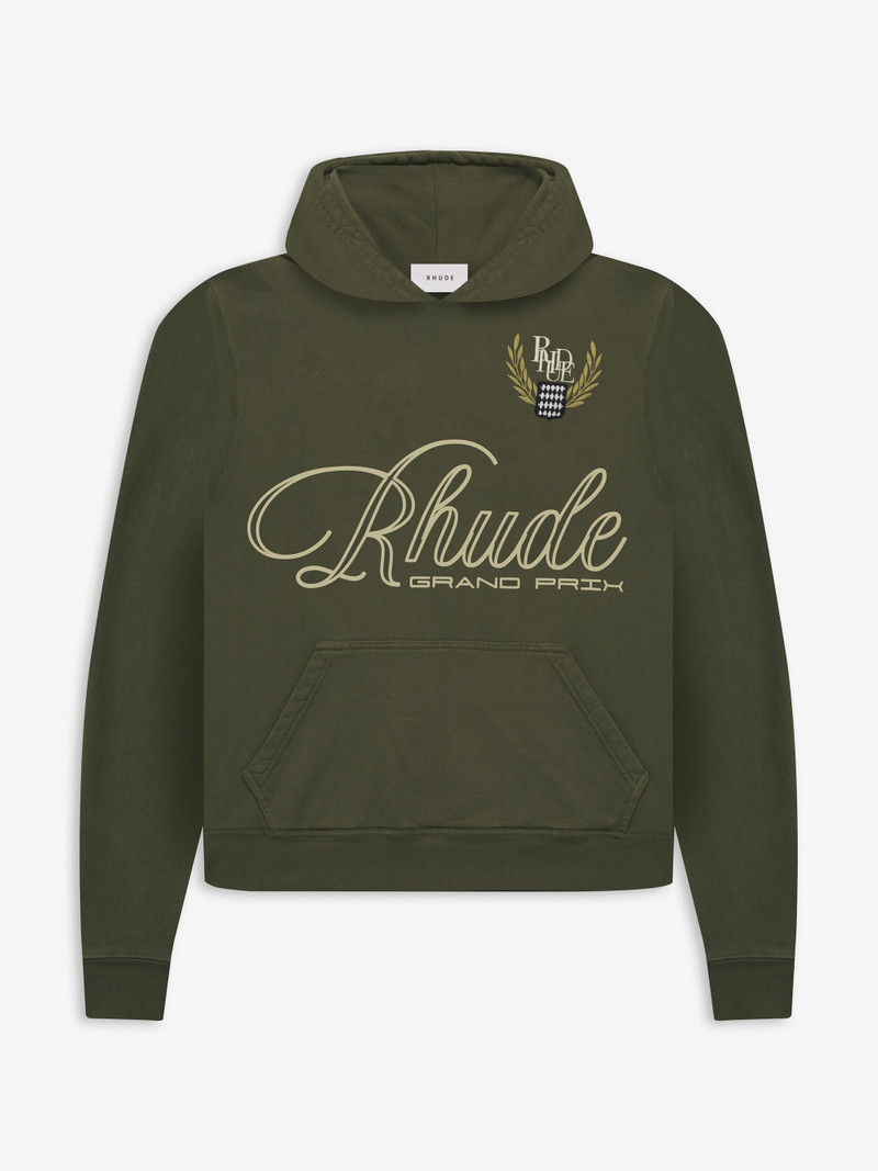 GRAND PRIX CURSIVE HOODIE 1