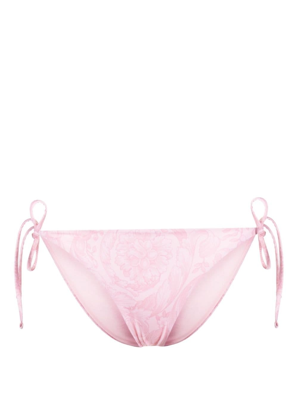 VERSACE Barocco-print bikini bottom, farfetch