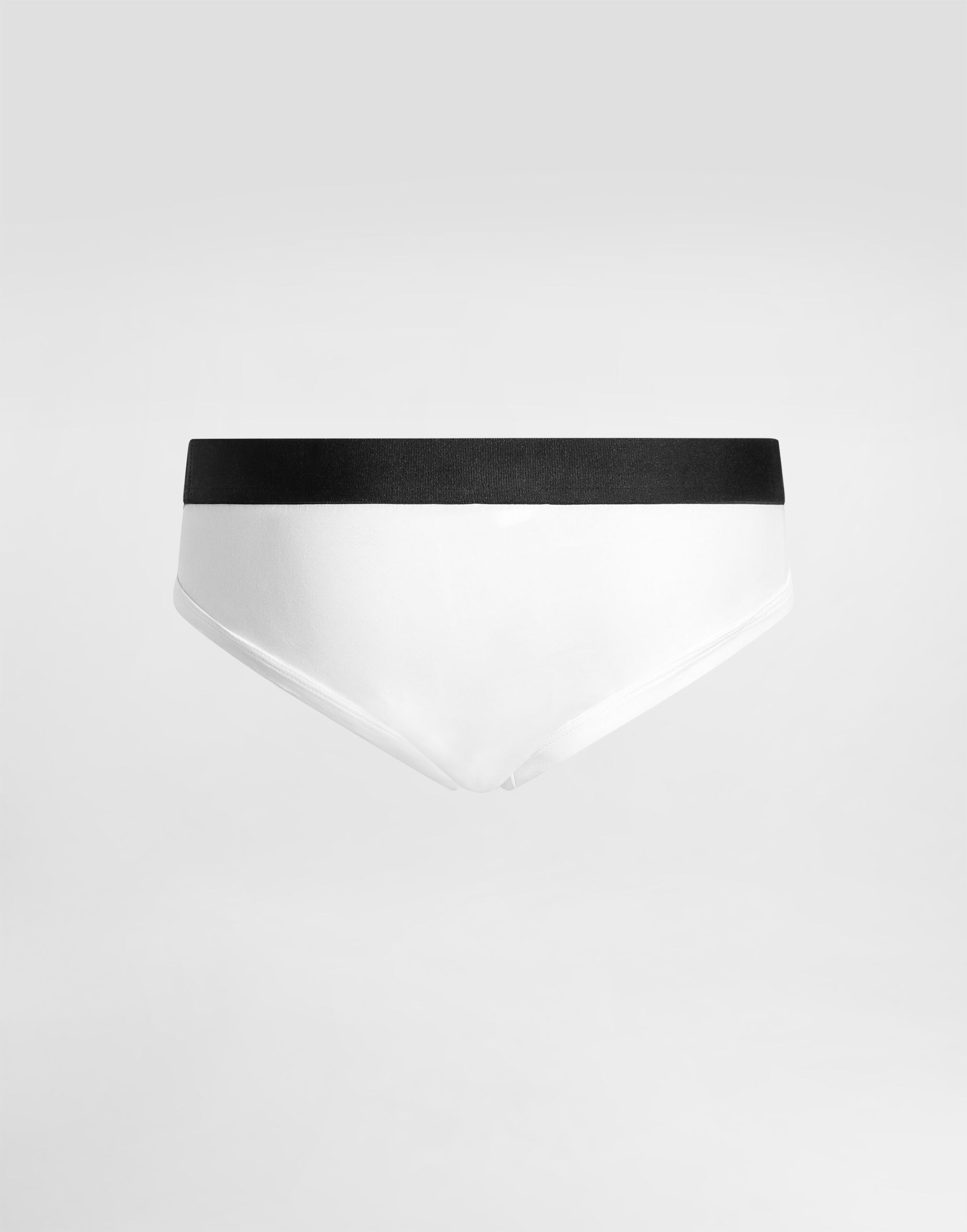 Mid-rise briefs in two-way stretch cotton jersey - 2