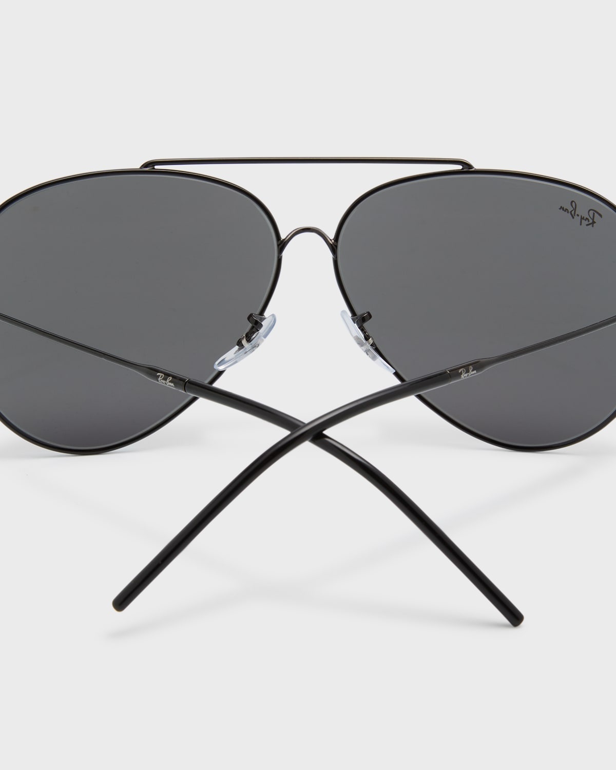 Men's Aviator Reverse Metal Aviator Sunglasses, 62MM - 4