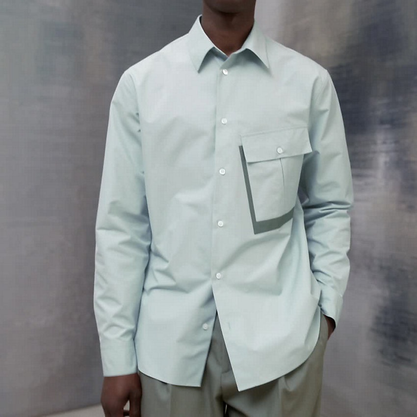 Sporty fit shirt with pocket - 2