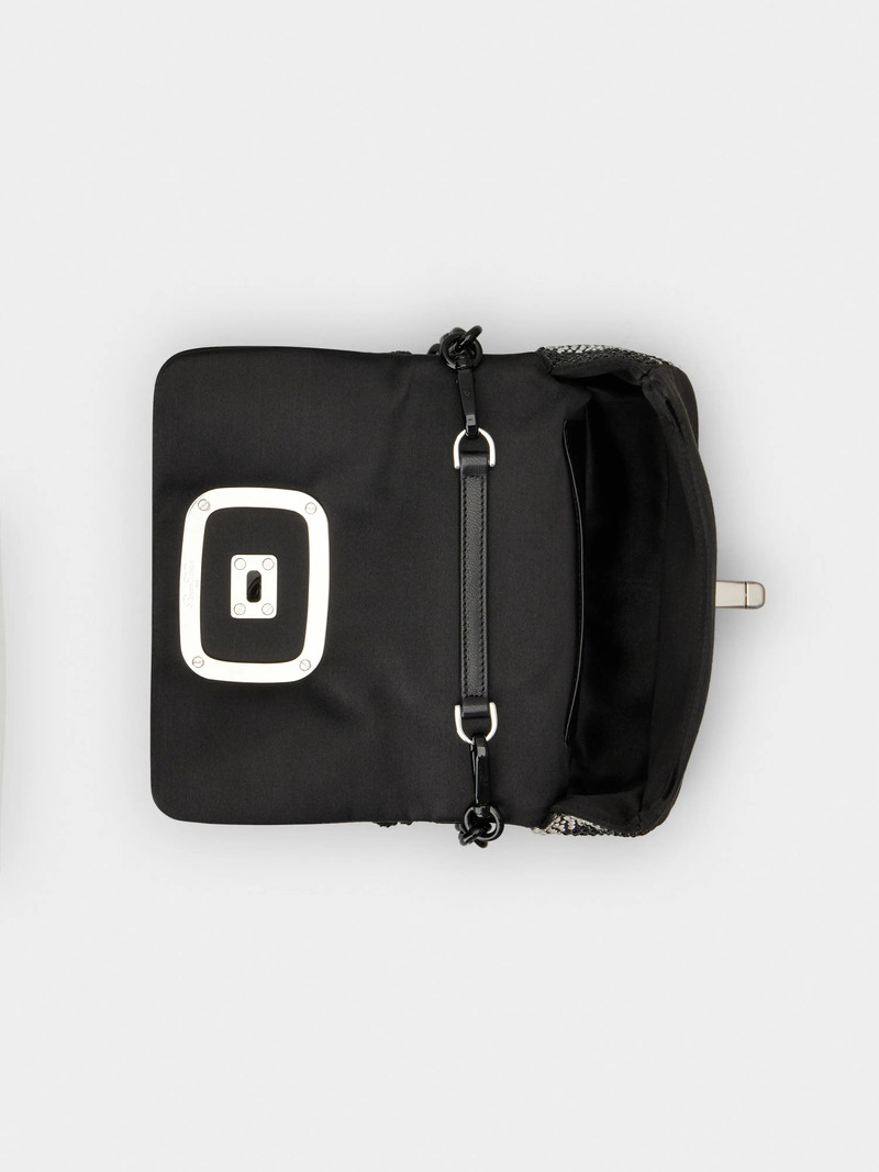 Viv' Choc Mini Bag in satin 6