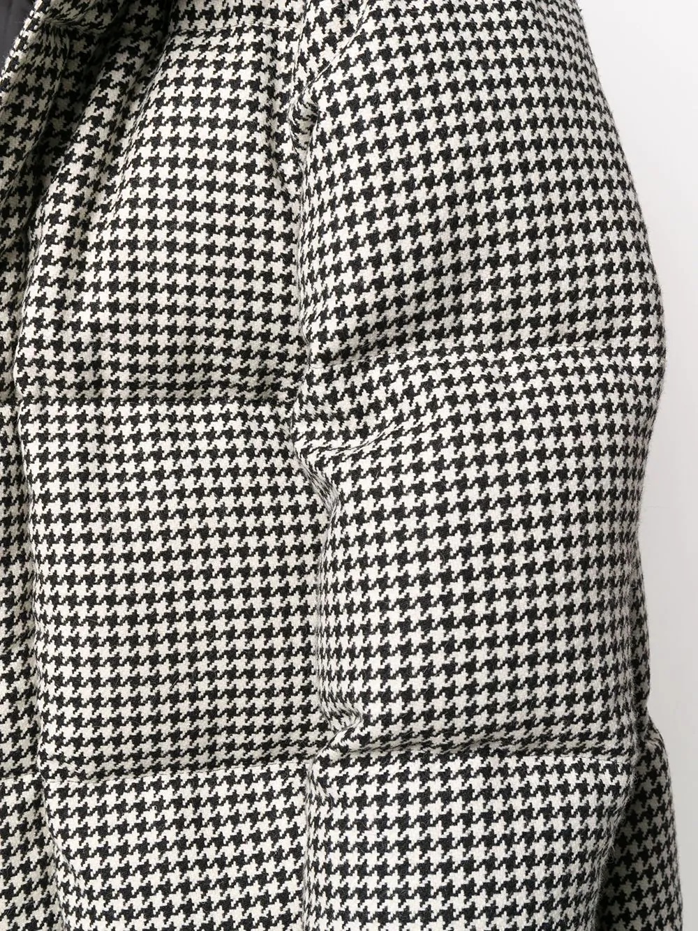 Houndstooth padded coat - 5