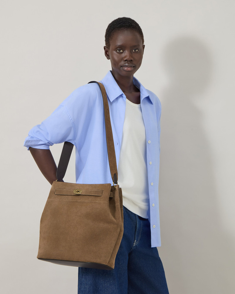 Mulberry Large Islington Bucket
Salcombe Sand Suede outlook