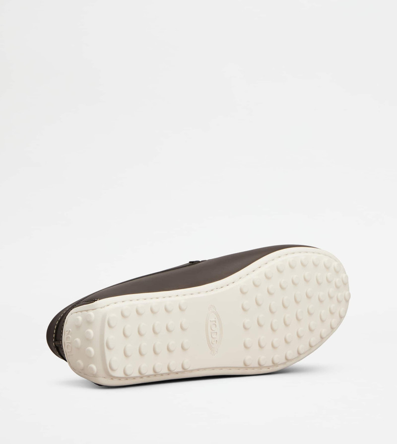 CITY GOMMINO LOAFERS IN LEATHER - BROWN 4