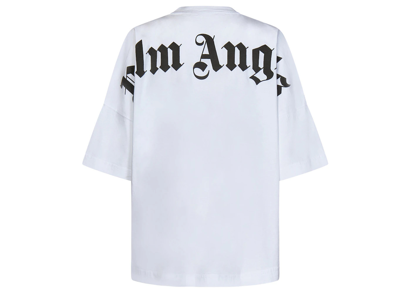 Palm Angels Classic Logo Over S/S T-shirt White/Black - 2