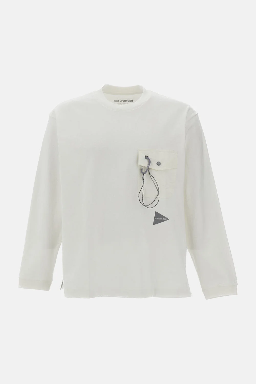 COTTON LONG-SLEEVE KNIT TOP - 1