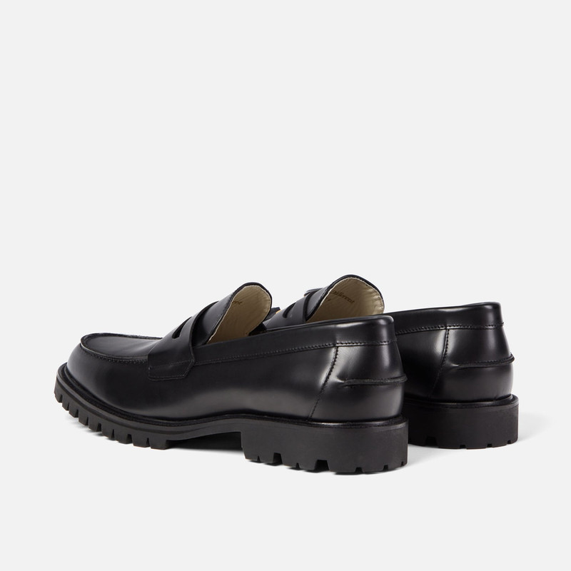 Vibram Black Carrarmato Lug Loafer - Men's 6