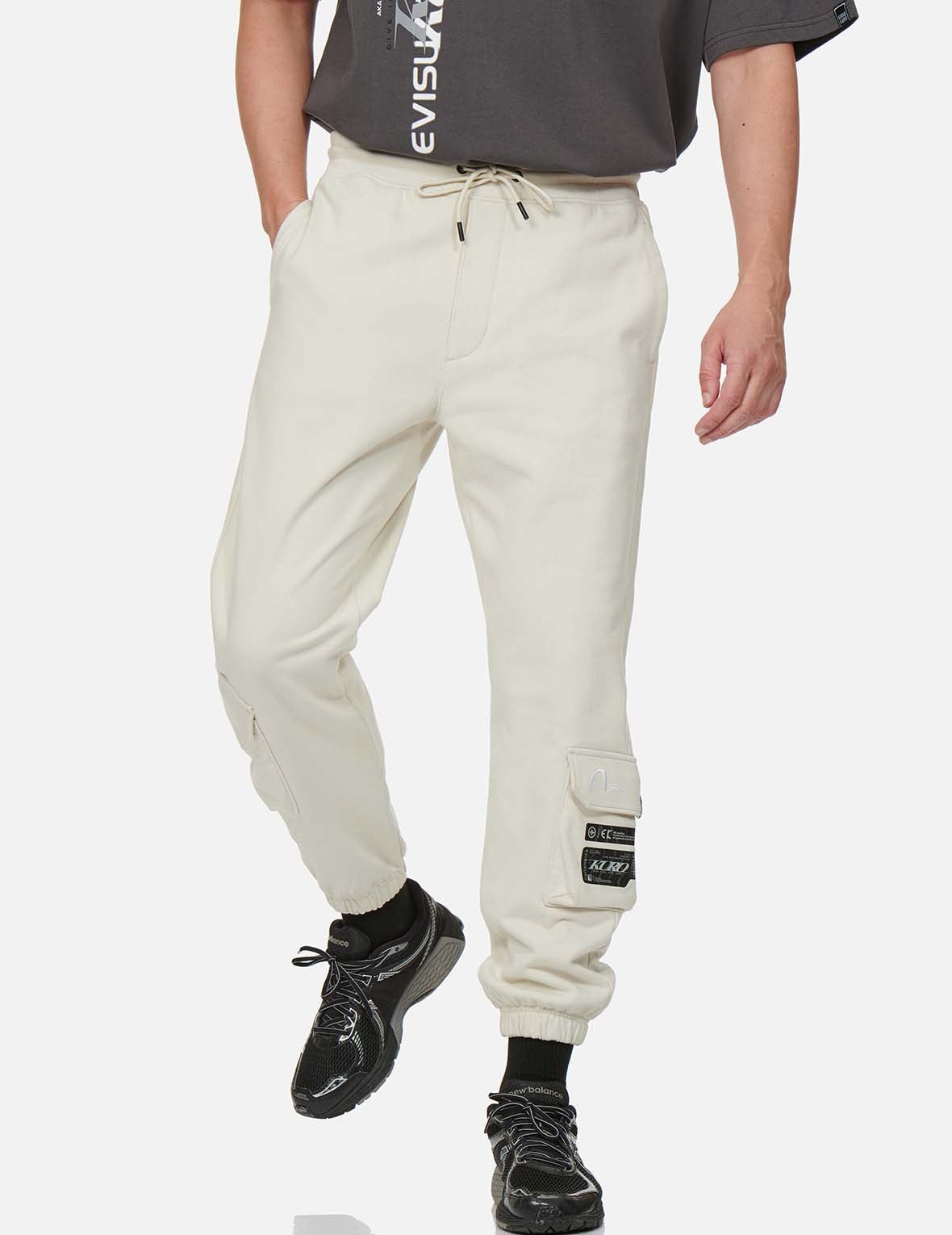 Eclipse Seagull Print Cargo Sweatpants - 4