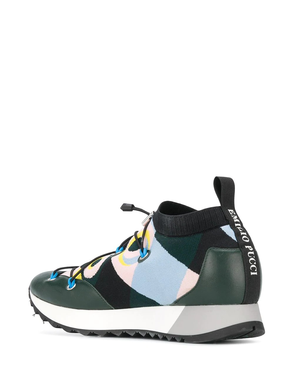 Occhi print sneakers - 3