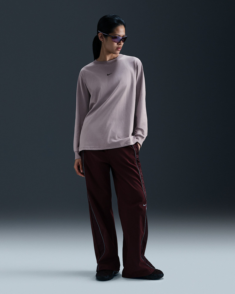 Nike Sportswear 여성 느슨한 긴 소매 티셔츠 4