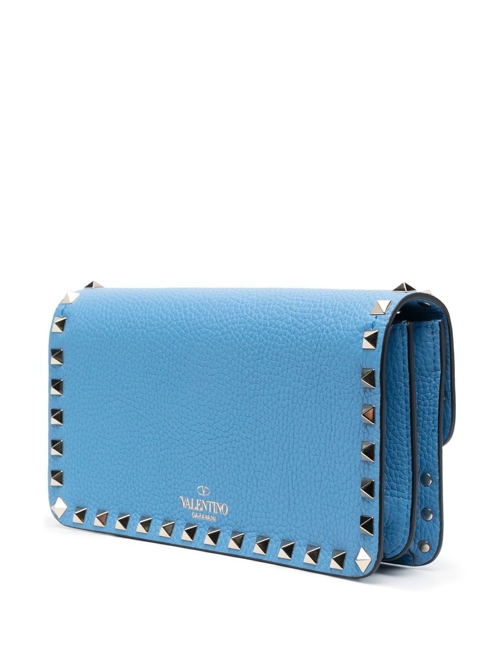 Rockstud embellished clutch bag - 3