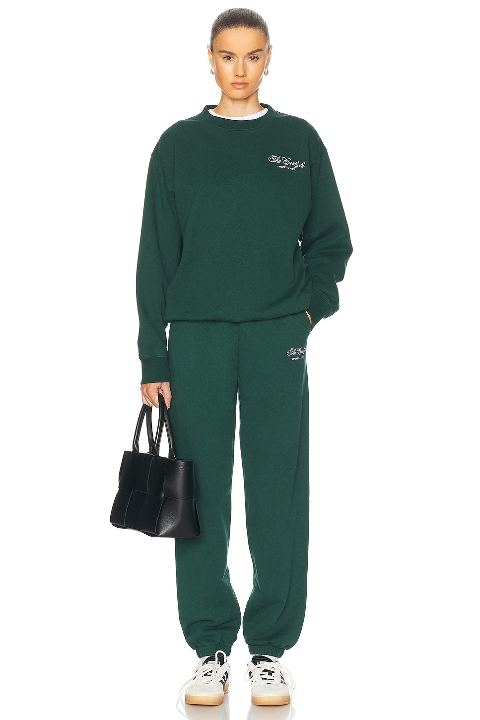 X Hotel Carlyle Script Embroidered Sweatpant - 5