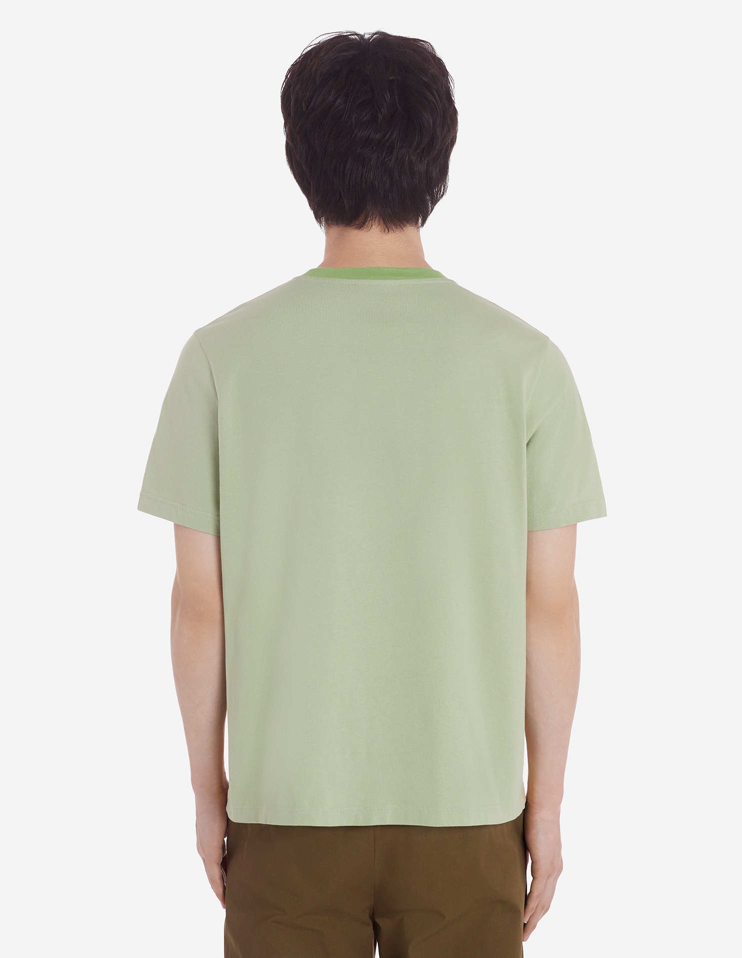 CAFE KITSUNE COLORBLOCK RELAX TEE-SHIRT - 9