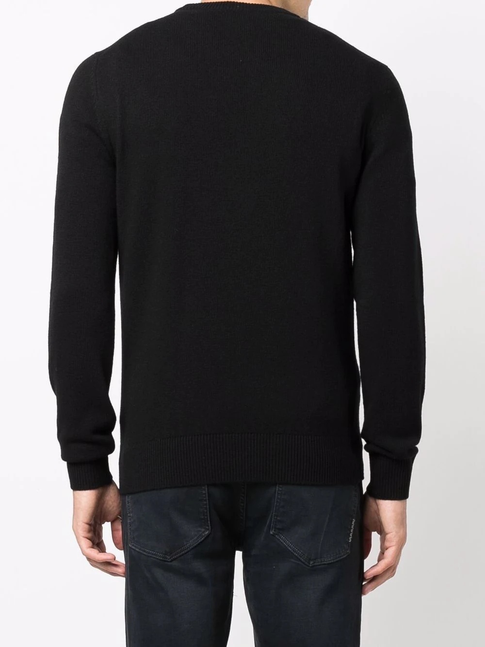 embroidered virgin wool jumper - 4