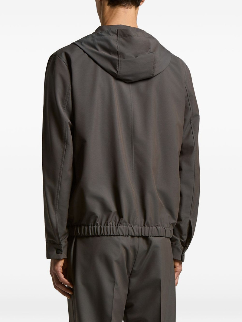 PESERICO hooded zip jacket outlook