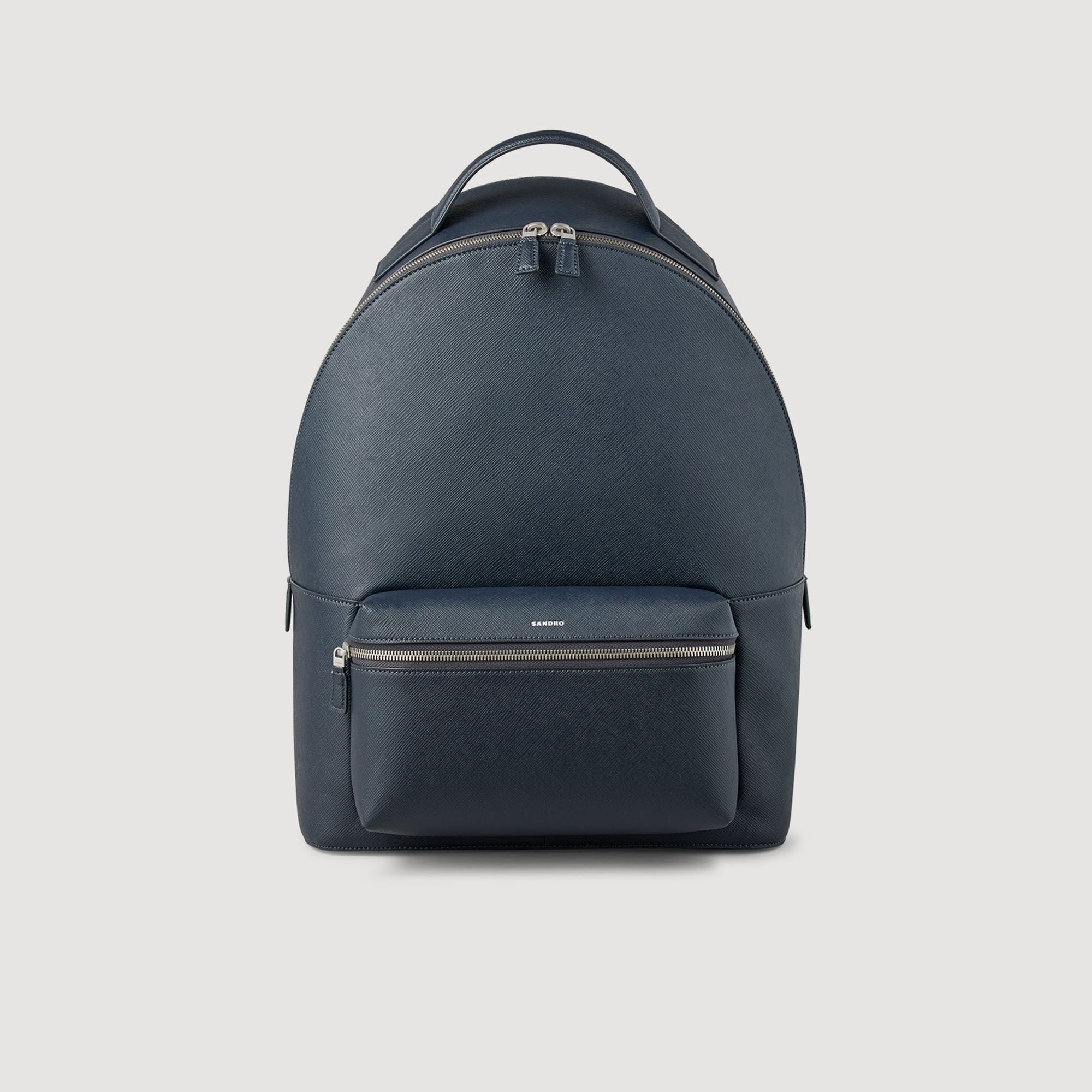 RECONSTITUTED LEATHER RUCKSACK - 6