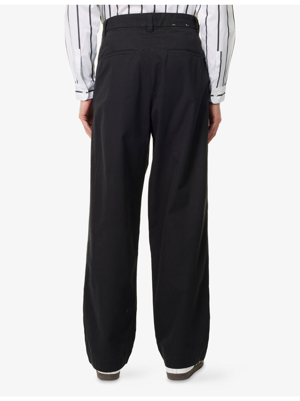 Reservoir Pleated Cotton-Poplin Trousers - 4