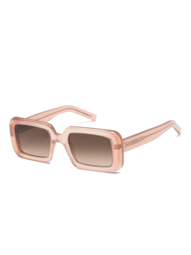SAINT LAURENT SL534 rectangle-frame sunglasses outlook