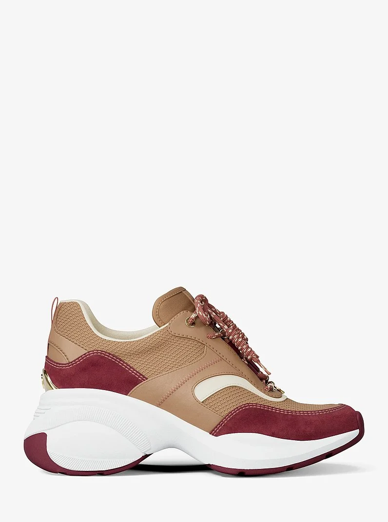 Kaia Mixed-Media Trainer - 1