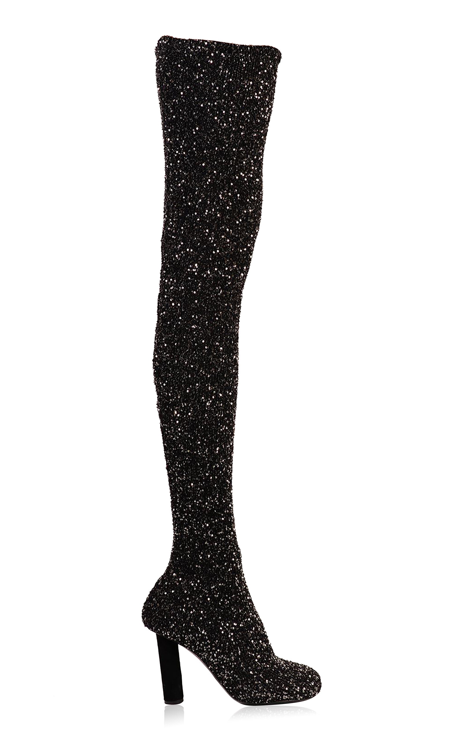 Glint Over-The-Knee Boots black - 1