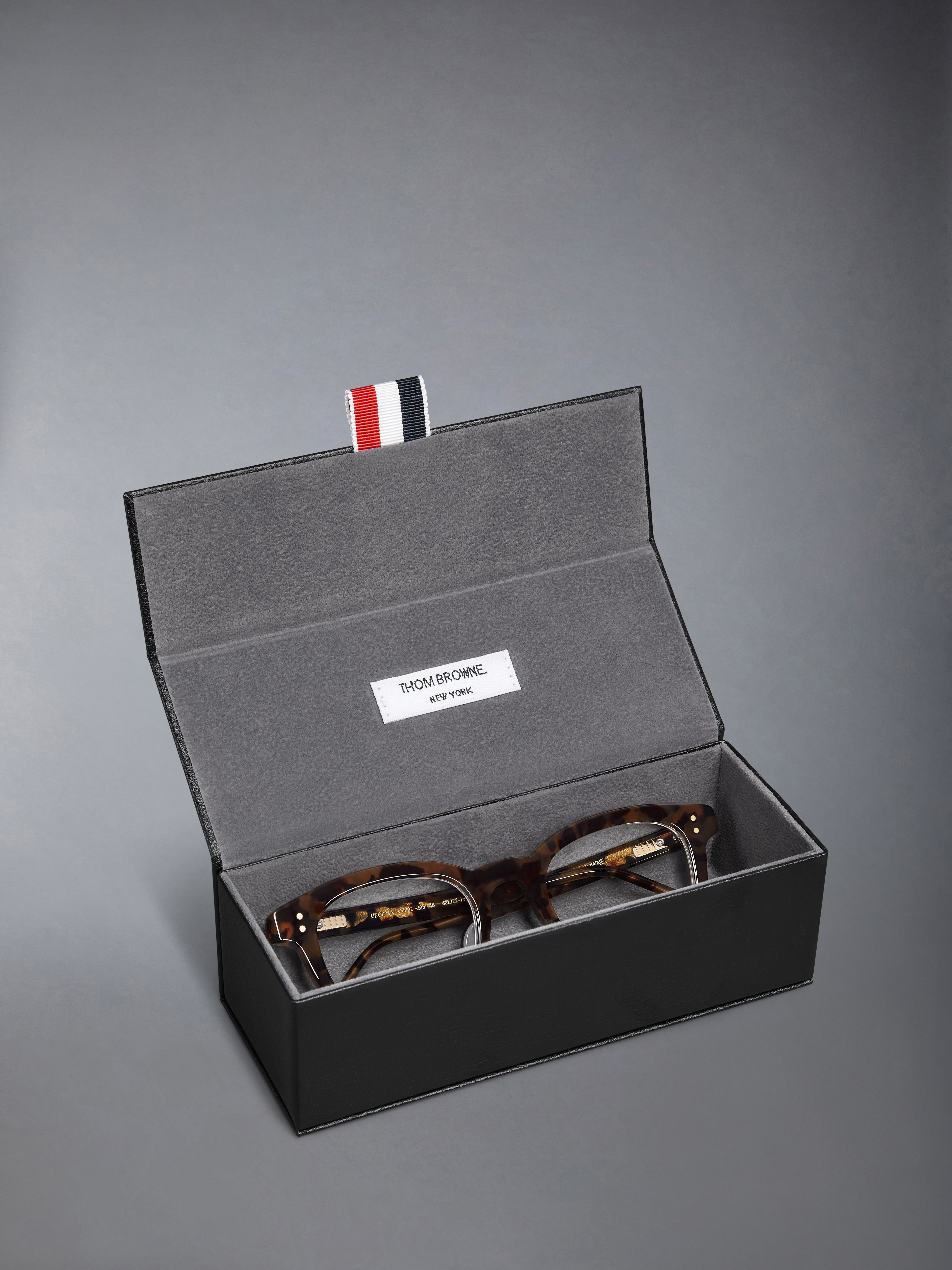 TOKYO TORTOISE ACETATE RECTANGULAR EYEGLASSES - 8