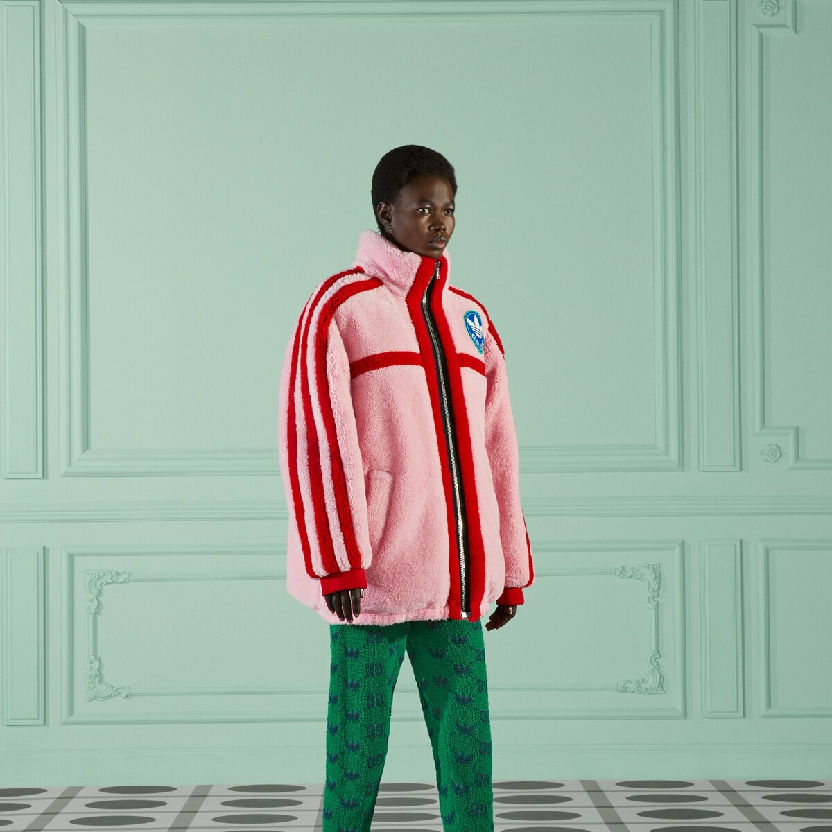 adidas x Gucci reversible bomber - 5