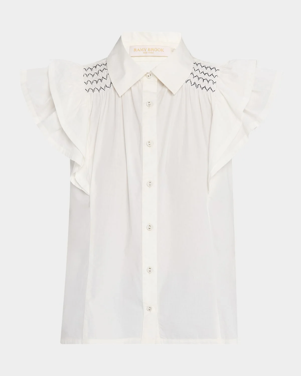 Marceline Cotton Poplin Shirt - 1