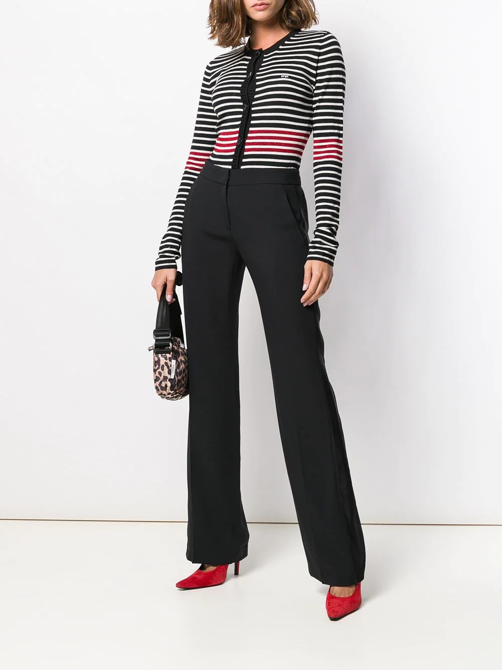 flared tailored trousers - 2