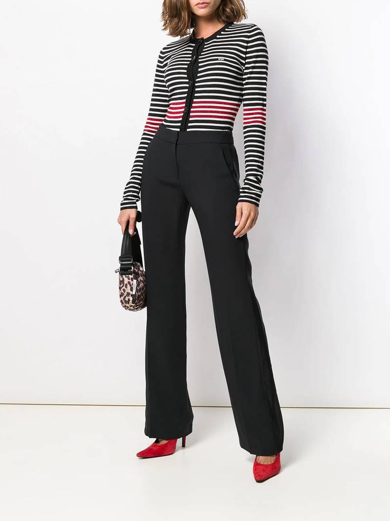 N°21 flared tailored trousers outlook