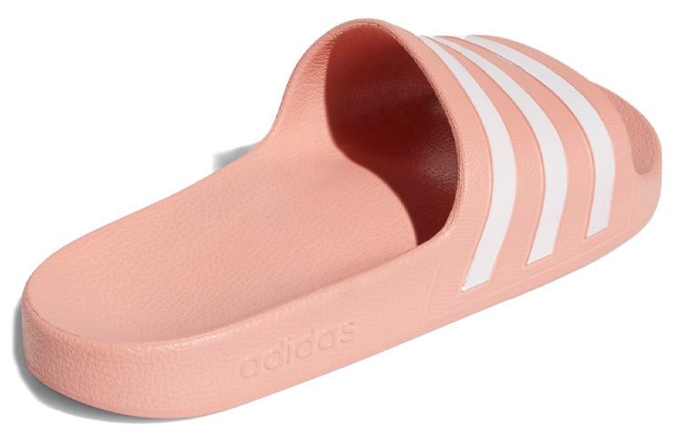 (WMNS) adidas Adilette Aqua 'Light Pink White' G28714 - 4