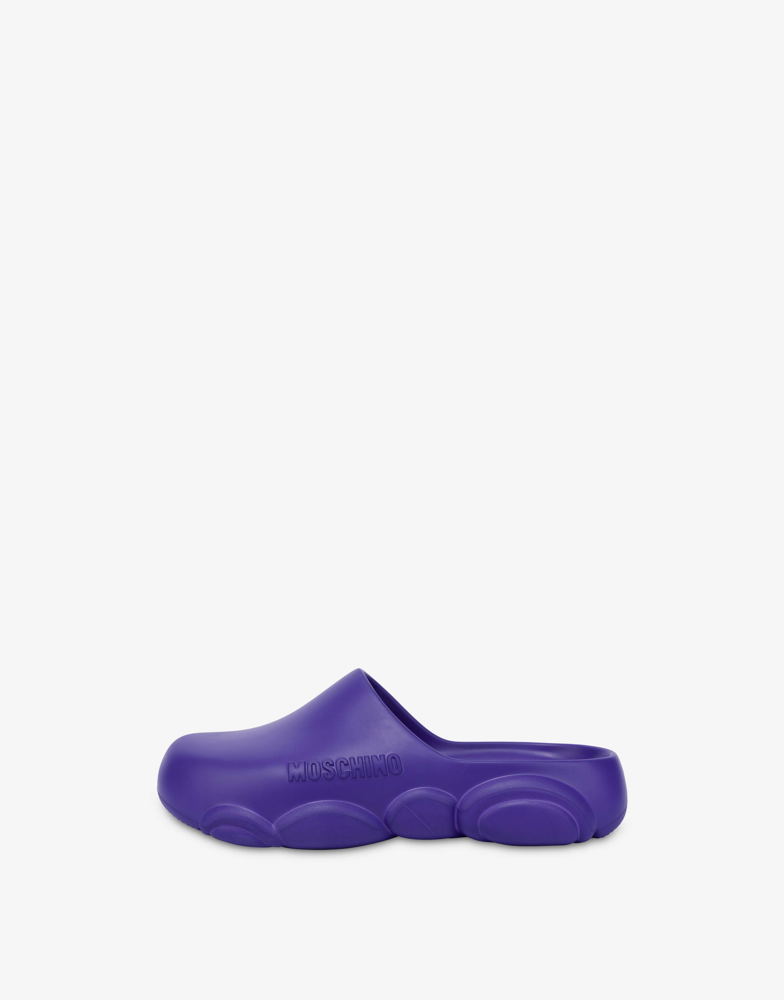 TEDDY SOLE RUBBER MULES - 2