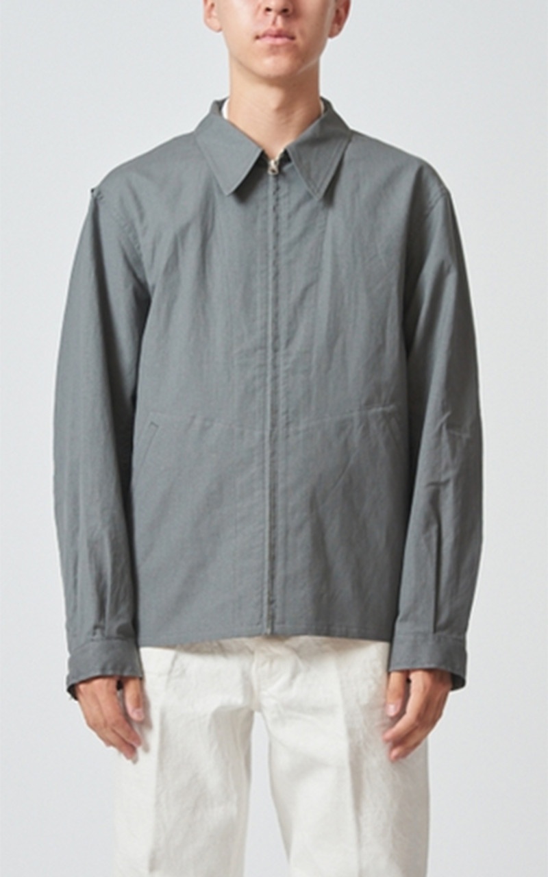 FLY BLOUSON TOP GREY - 9
