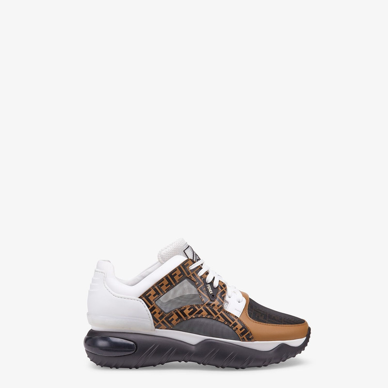 Multicolor leather low-tops 1