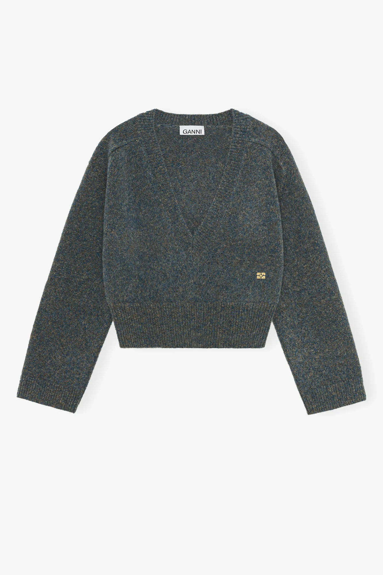 SWEATER IN BRUSHED MOHAIR - 1