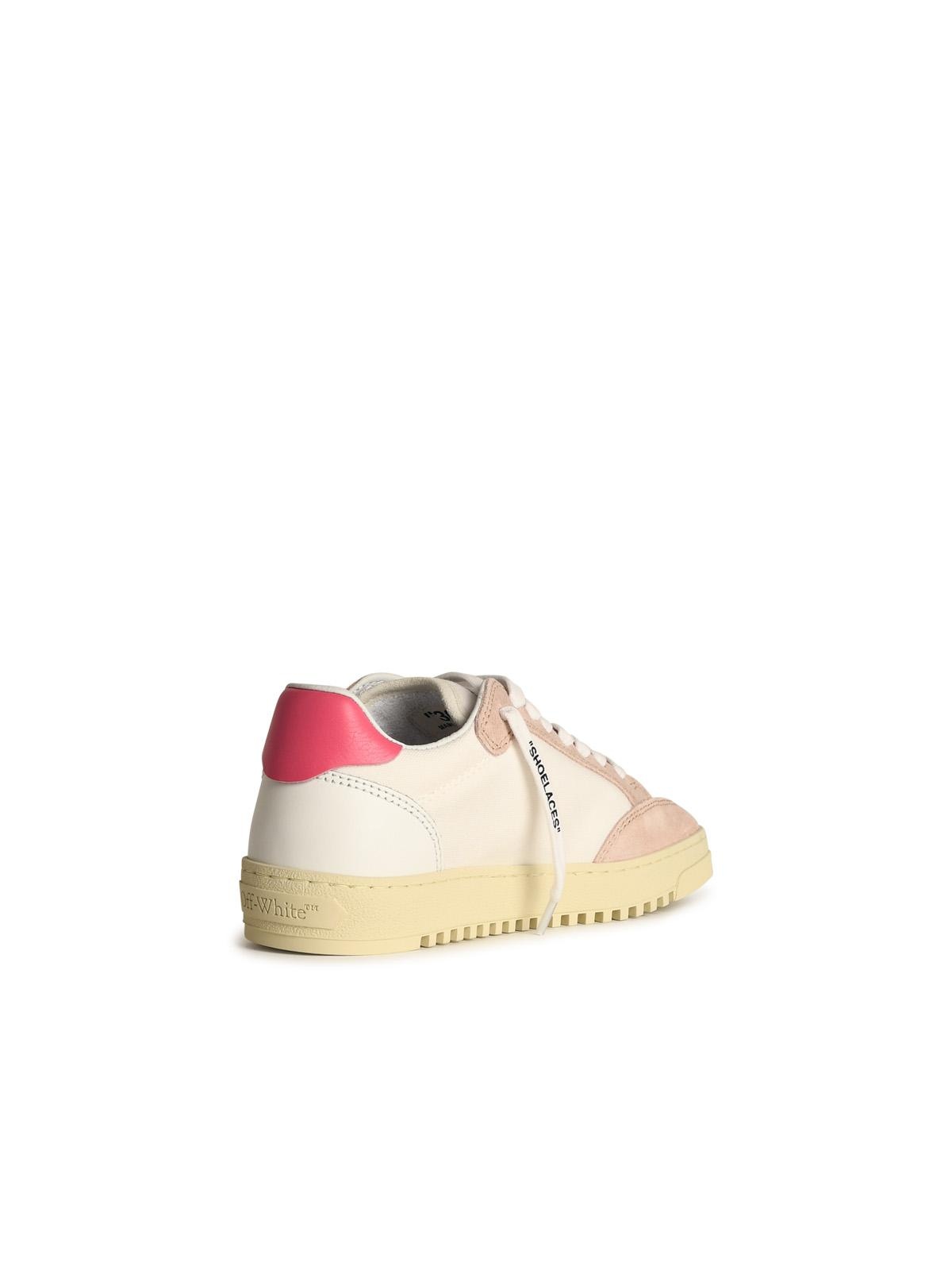 Off-White '5.0' White Cotton Blend Sneakers Woman - 3