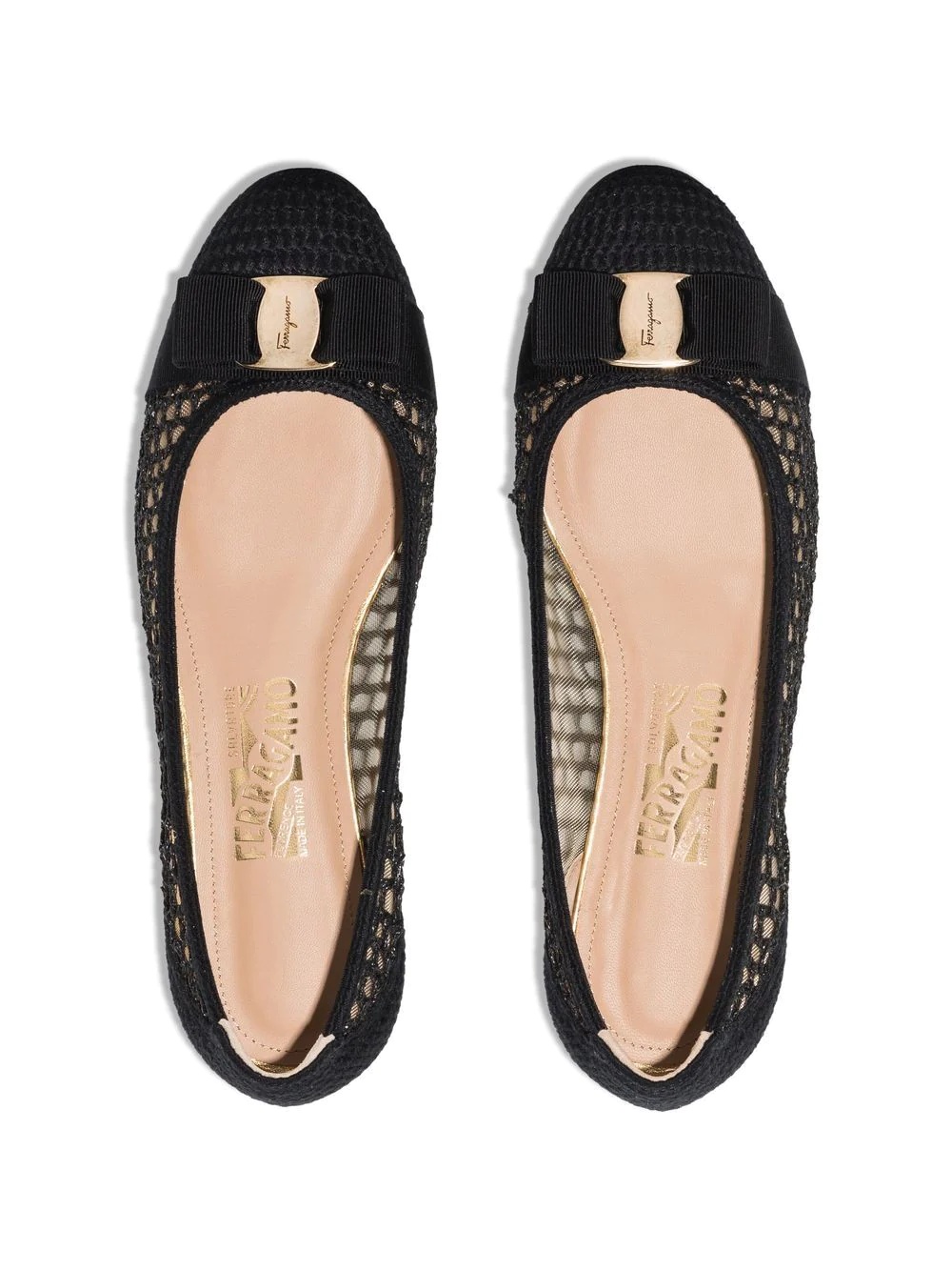Varina bow-embellished balleria shoes - 4