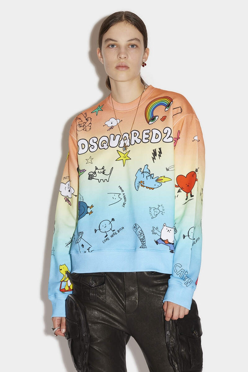 CARTOON COOL SWEATER 1
