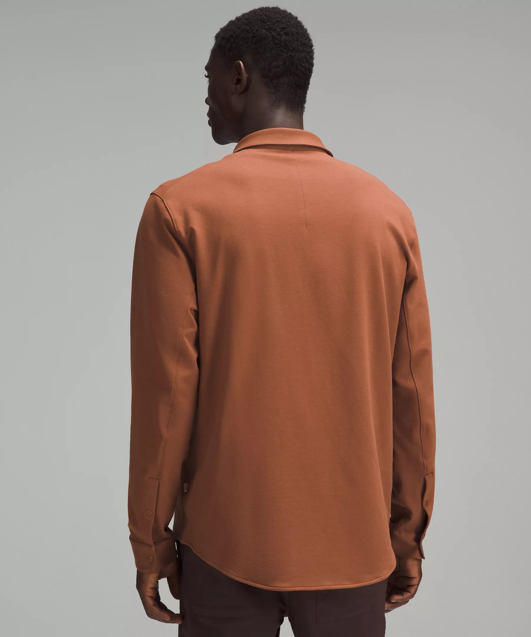 Soft Knit Overshirt *French Terry - 3
