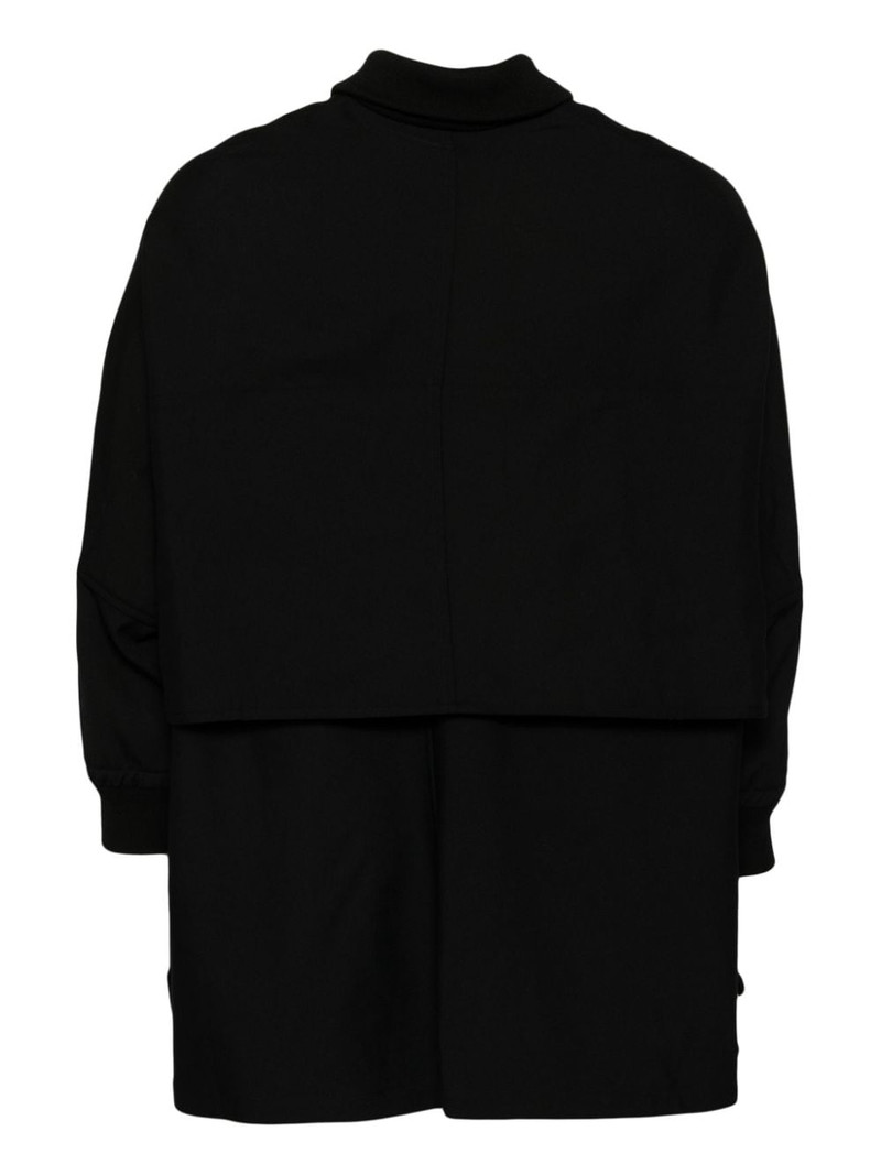 Yohji Yamamoto single-breasted coat outlook