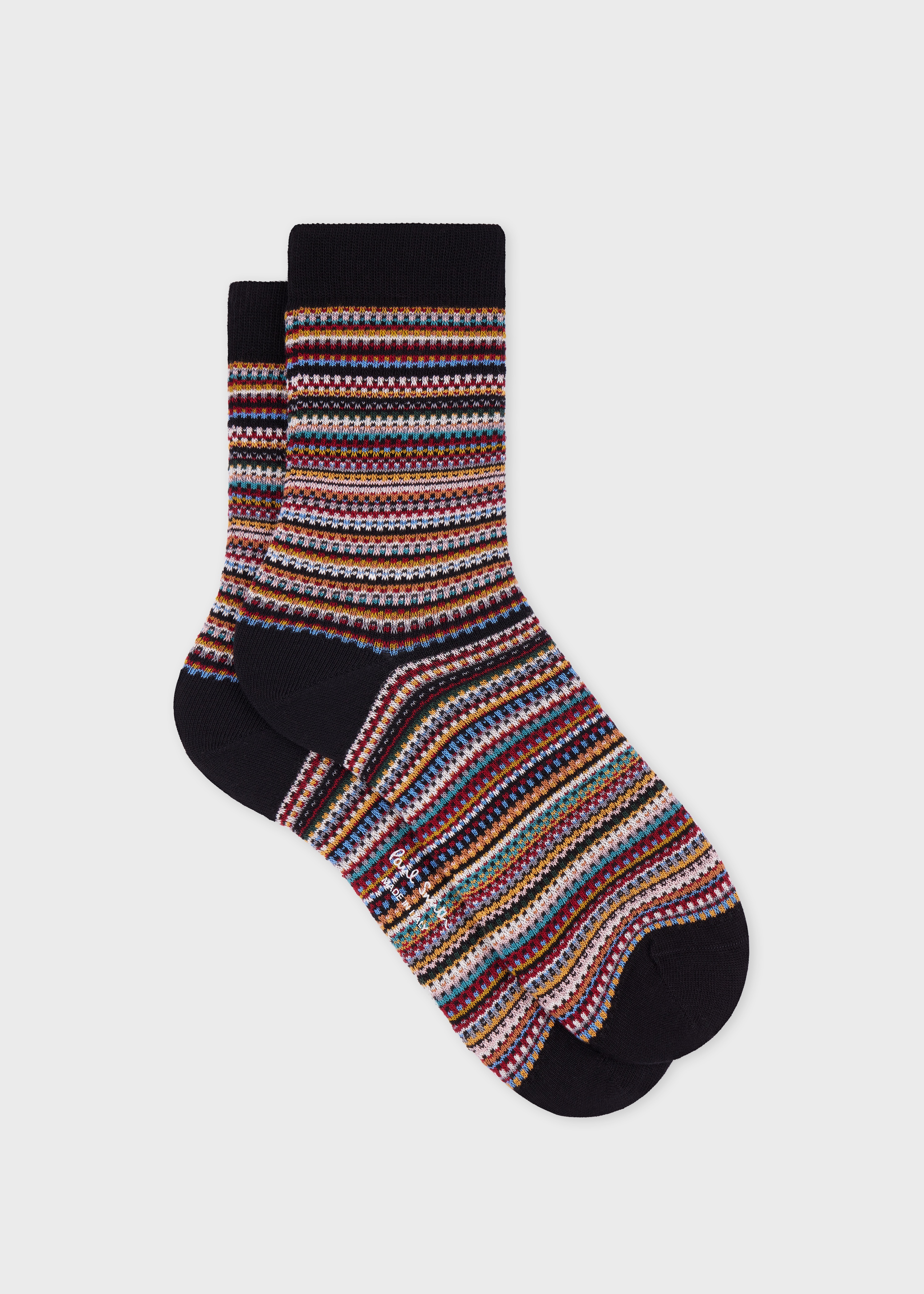 Women's 'Signature Stripe' Pique Socks - 1