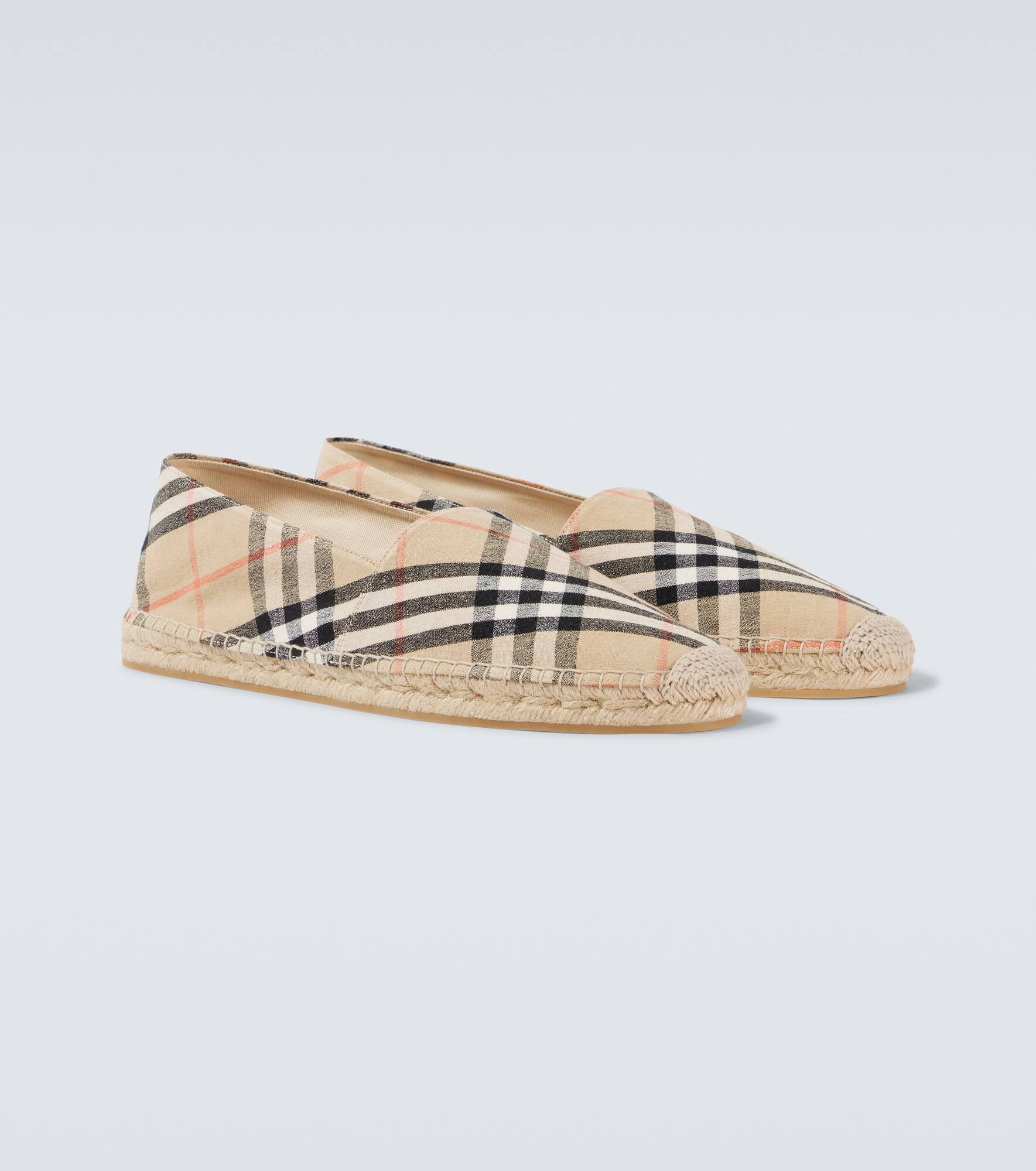 Burberry Check espadrilles - 5