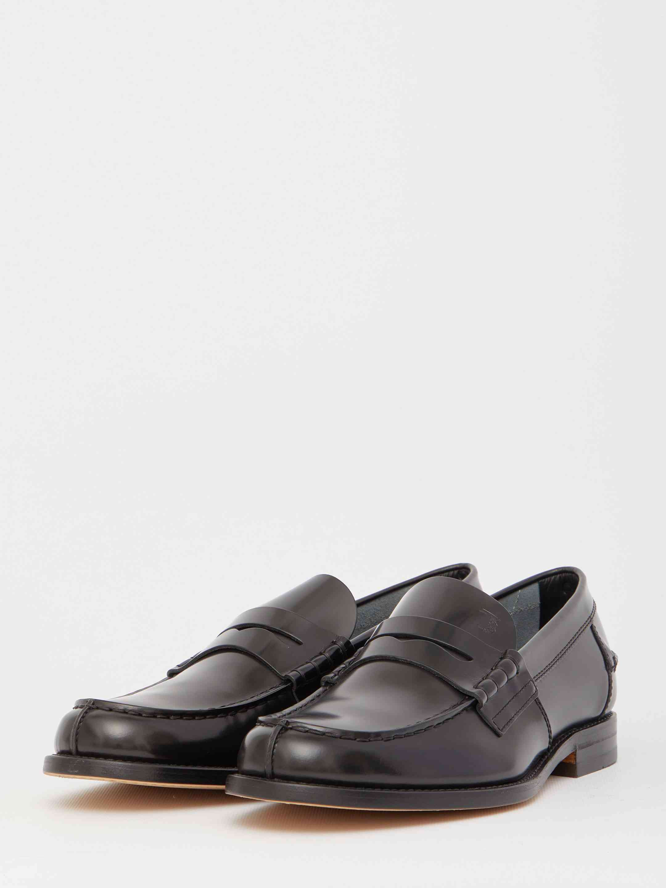 Tod's Men Black Leather Loafers - 2