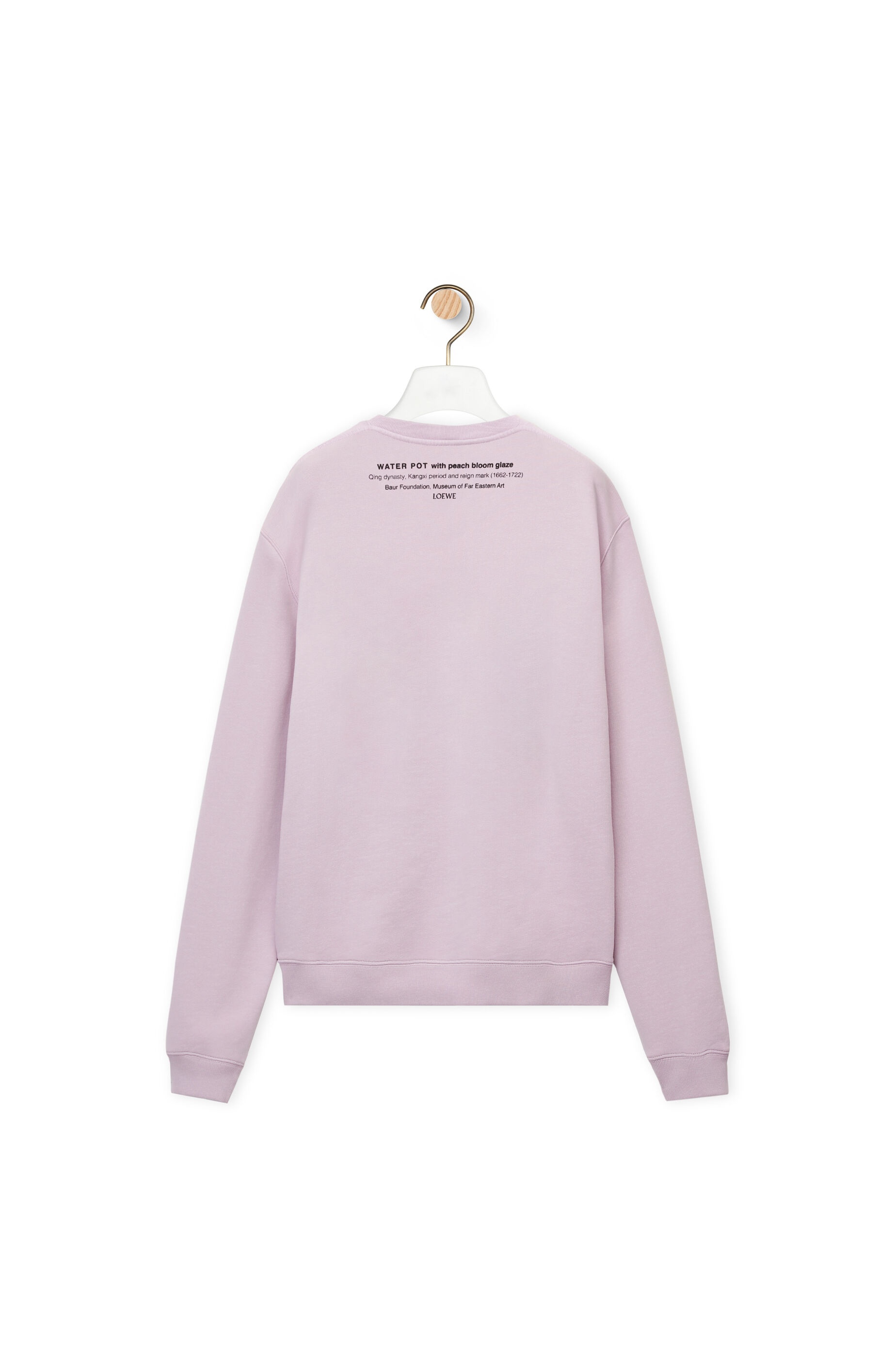 Ceramic print sweatshirt in cotton - 5
