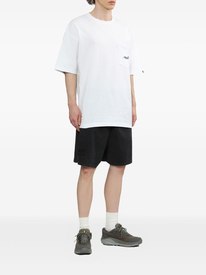 ALPHA INDUSTRIES logo-patch shorts outlook