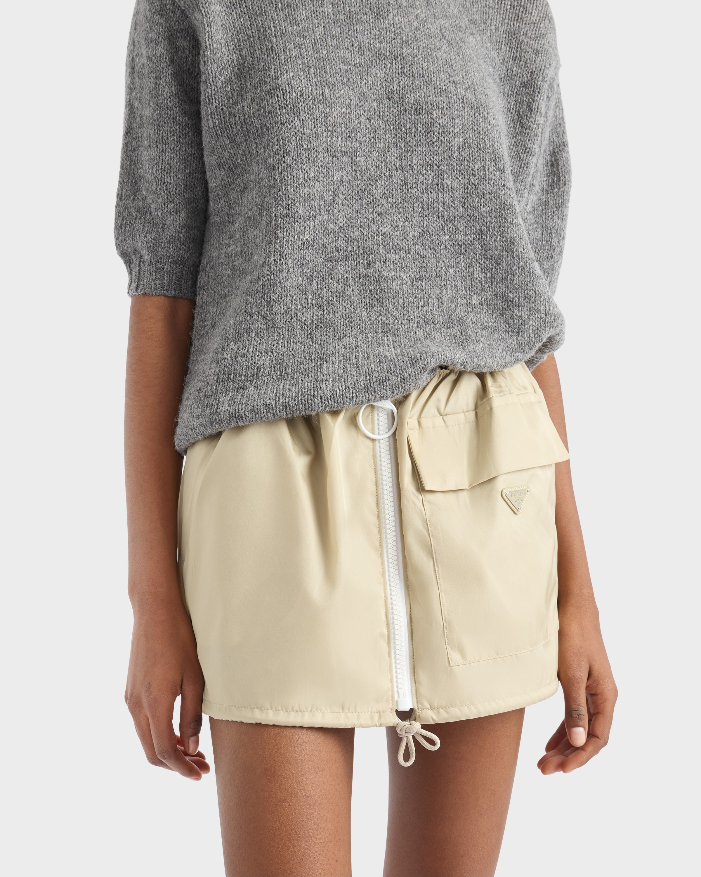 Re-Nylon miniskirt - 3